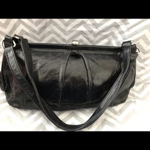 Hobo International small black leather handbag
